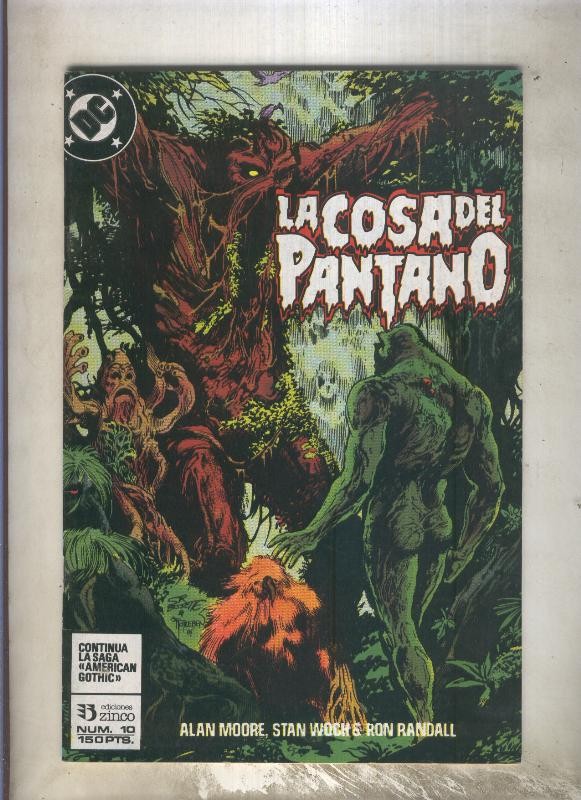 Zinco: La Cosa del Pantano Saga American Ghothic numero 10