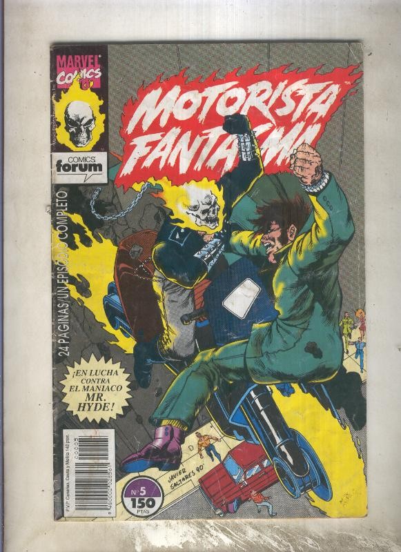 Motorista Fantasma numero 05 (algo aviejado)