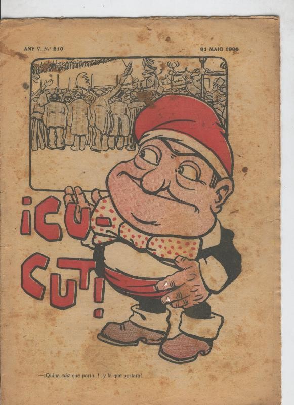 Cu-Cut numero 210 del 31.5.1906
