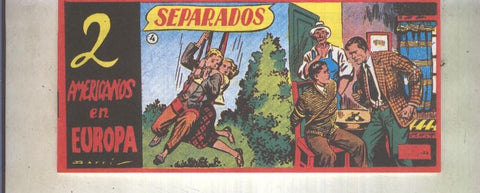 Dos Americanos en Europa, facsimil numero 04: Separados