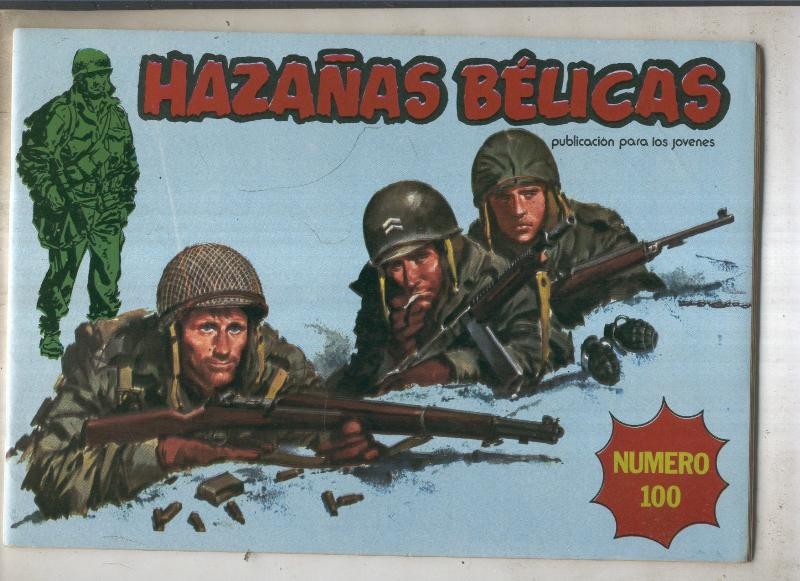 HAZAÑAS BELICAS formato apaisado numero: 100