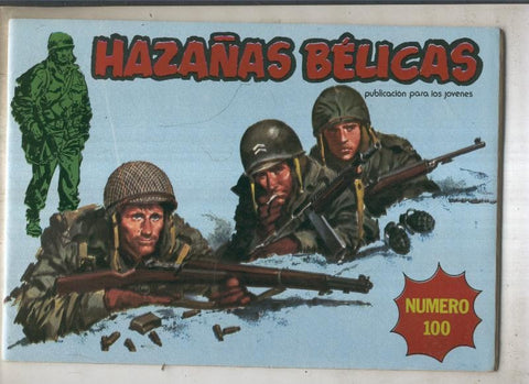 HAZAÑAS BELICAS formato apaisado numero: 100