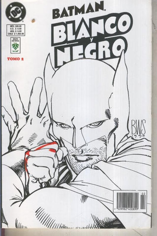 Grupo Editorial VID. Batman: Blanco y Negro numero 2