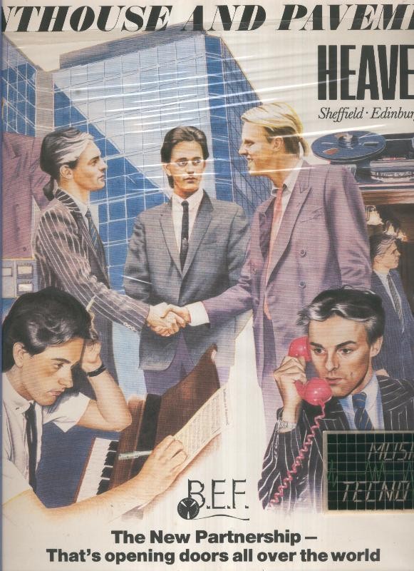 DISCO LP: PENTHOUSE AND PAVEMENT Heaven 17