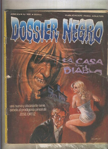 Dossier Negro numero 166 (numerado 3 en trasera)