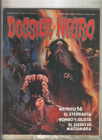 Dossier Negro numero 164 (numerado 2 en trasera)
