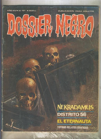 Dossier Negro numero 161 (numerado 3 en trasera)