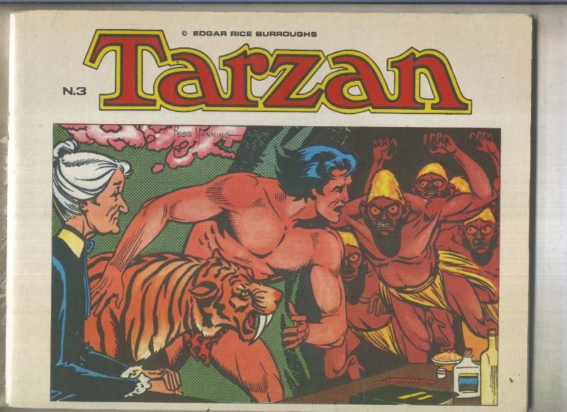 Tarzan numero 03-Tiras diarias del 28.10.68 al 5.4.69