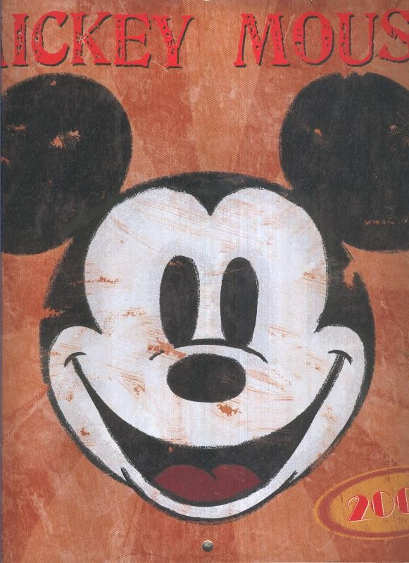 Calendario / Kalender / Calendrier / Calendar: 2007: Mickey Mouse