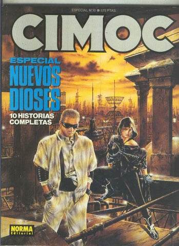 Cimoc extra 10: especial Nuevos Dioses (numerado 1 en interior cubierta)