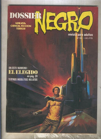 Dossier Negro numero 141 (numerado 1 en trasera)