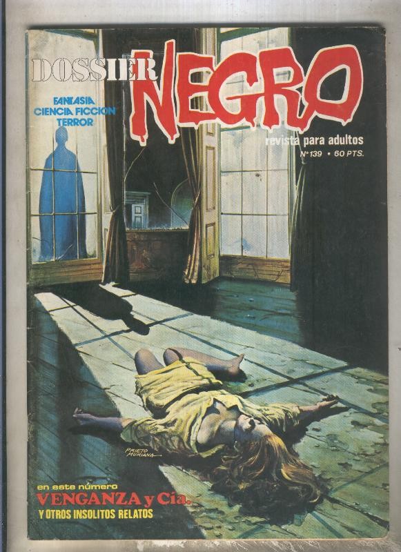 Dossier Negro numero 139 (numerado 4 en trasera)