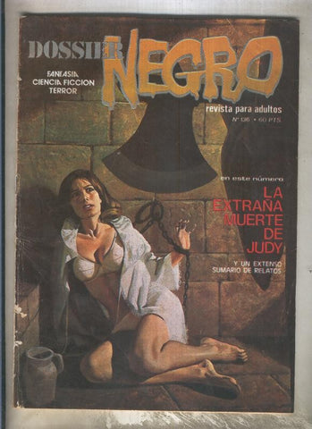 Dossier Negro numero 136 (numerado 4 en trasera)