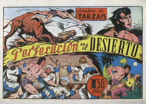 Facsimil: Tarzan: Persecucion en el desierto