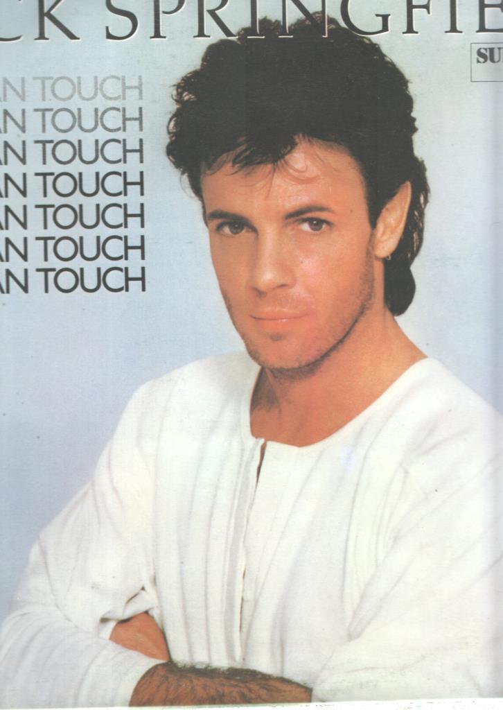 DISCO LP: RICK SPRINGFIELD Human touch 