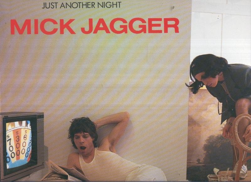 DISCO LP: MICK JAGGER Just another night