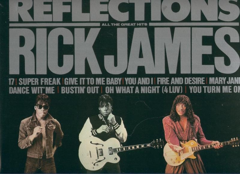 DISCO LP: RICK JAMES Reflections Greatest Hits