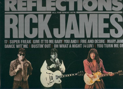 DISCO LP: RICK JAMES Reflections Greatest Hits