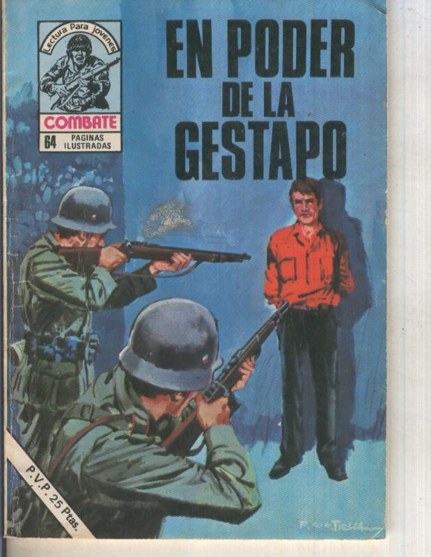 Combate, formato pequeño numero 167: En poder de la Gestapo