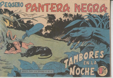 Pequeño Pantera Negra, facsimil numero 133: Tambores en la noche