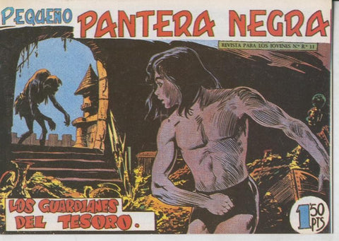 Pequeño Pantera Negra, facsimil numero 138: Los guardianes del tesoro