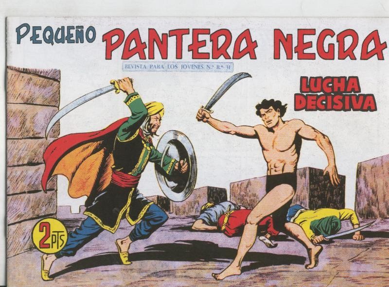 Pequeño Pantera Negra, facsimil numero 270: Lucha decisiva