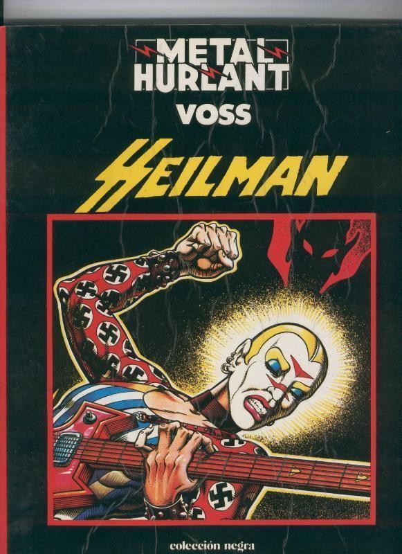 Negra numero 01: Heilman (cubierta con plastificado defectuoso y con arruga)