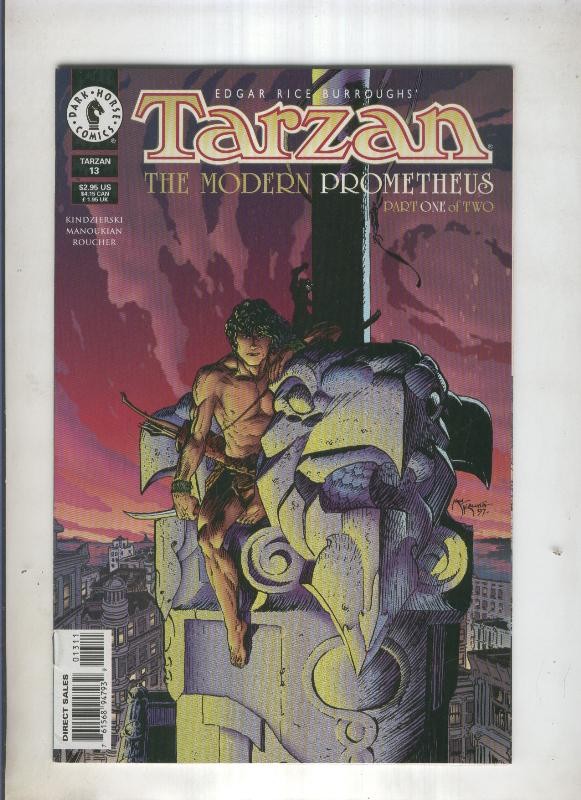 TARZAN Dark Horse 1996 Numero 13: The modern Prometheus PART1