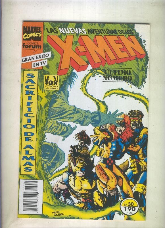 Las Nuevas Aventuras de los X Men volumen 1 numero 30 (fin de la serie)
