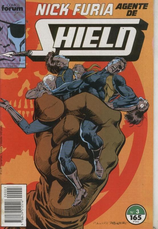 Nick Furia Agente de Shield numero 3