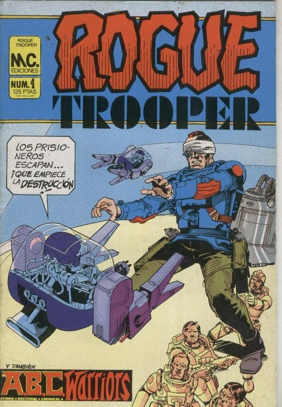 Rogue Trooper el guerrero azul numero 04