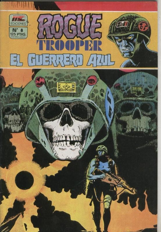 Rogue Trooper el guerrero azul numero 08