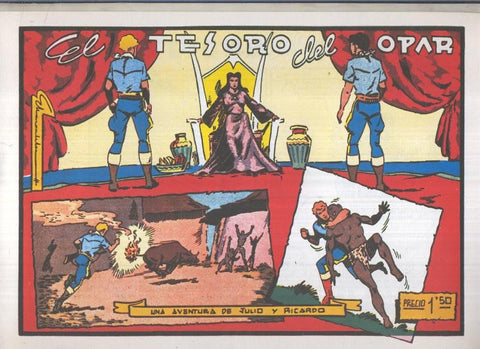 Facsimil Julio y Ricardo: El tesoro del Opar