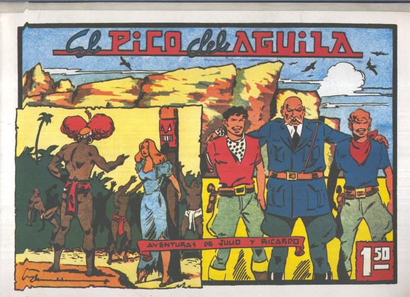Facsimil Julio y Ricardo: El pico del aguila