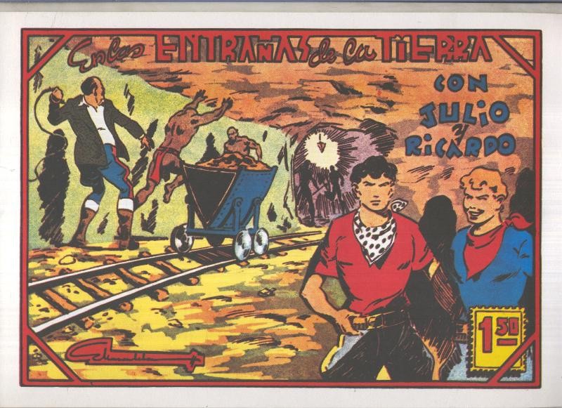 Facsimil Julio y Ricardo: En las entrañas de la tierra