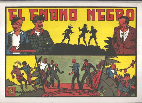 Facsimil Julio y Ricardo: El enano negro