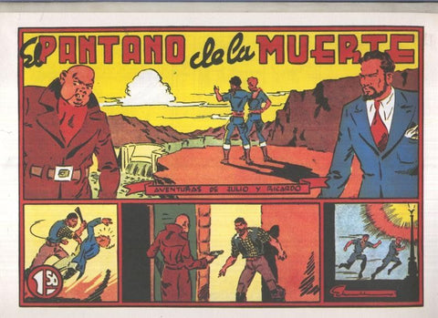 Facsimil Julio y Ricardo: El pantano de la muerte