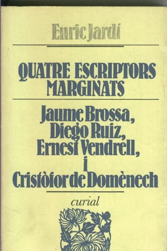 Quatre escriptors marginats