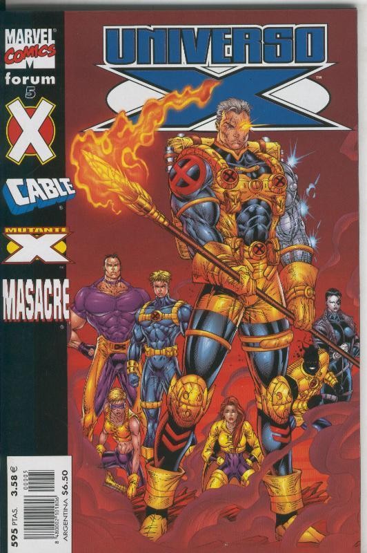 Universo X numero 05: Mutante X-Cable-Masacre