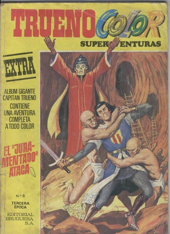 Trueno color superaventuras tercera epoca numero 06: El juramentado ataca