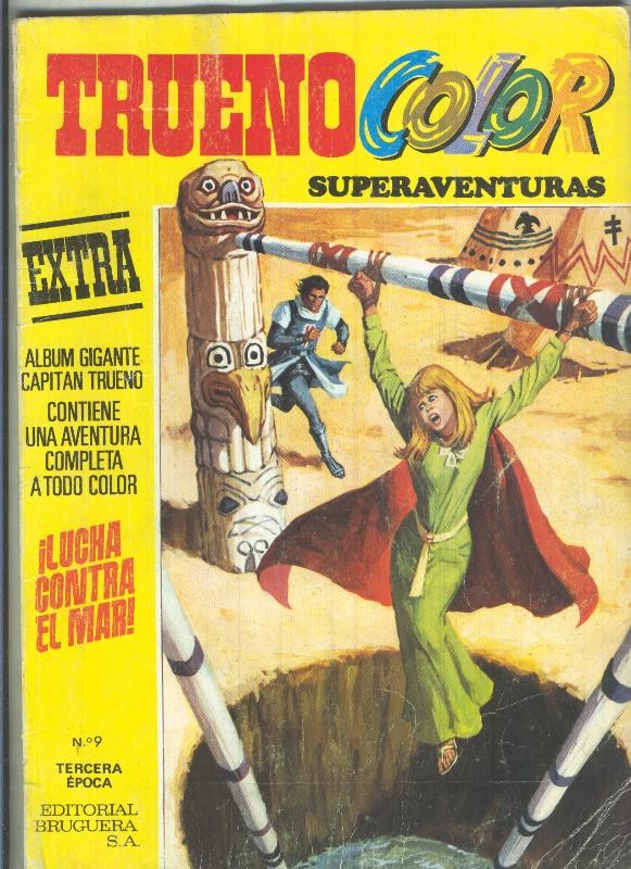 Trueno color superaventuras tercera epoca numero 09 (numerado 1 en trasera)