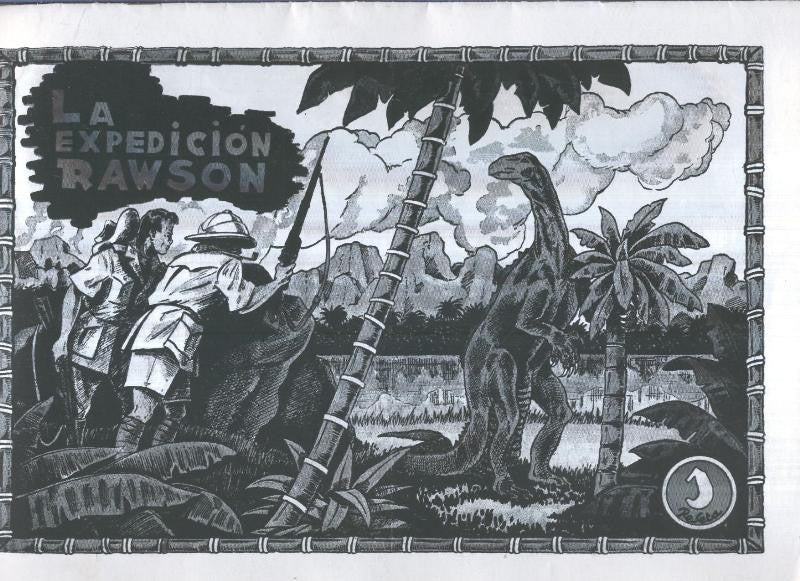 La expedicion Rawson  (ejemplar muestra de imprenta en blanco/negro)