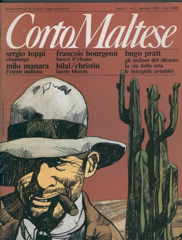 Corto Maltese anno 3 numero 1, enero 1985