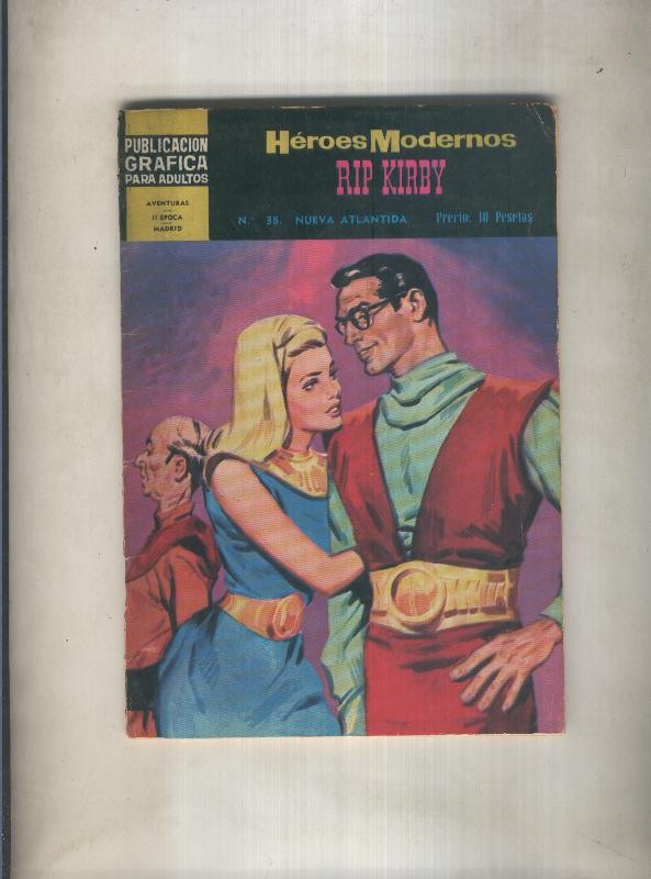 Heroes Modernos numero 38: Rip Kirby: Nueva atlantida