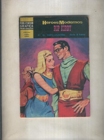 Heroes Modernos numero 38: Rip Kirby: Nueva atlantida