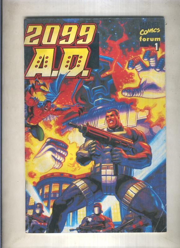 2099 A.D numero 1 (numerado 1 en interior cubierta)