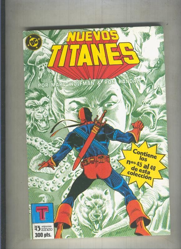 Nuevos Titanes volumen 1 retapado numero 45 al 48