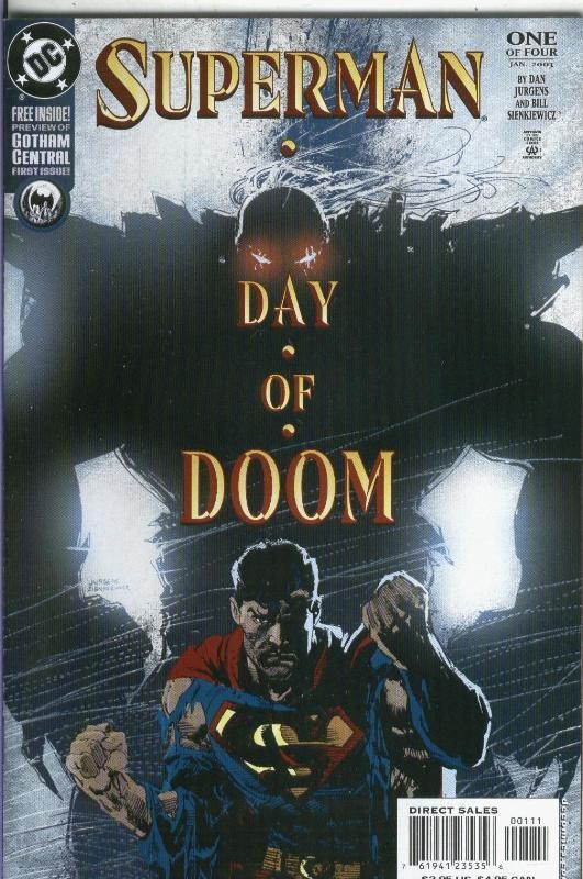 Superman: Day of doom numero 01