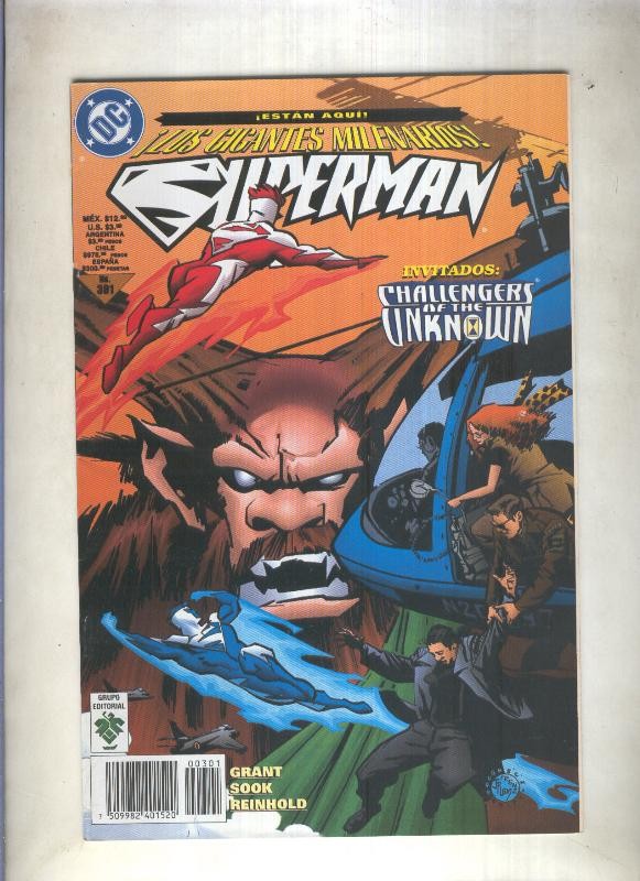 Superman numero 301: Los gigantes milenarios