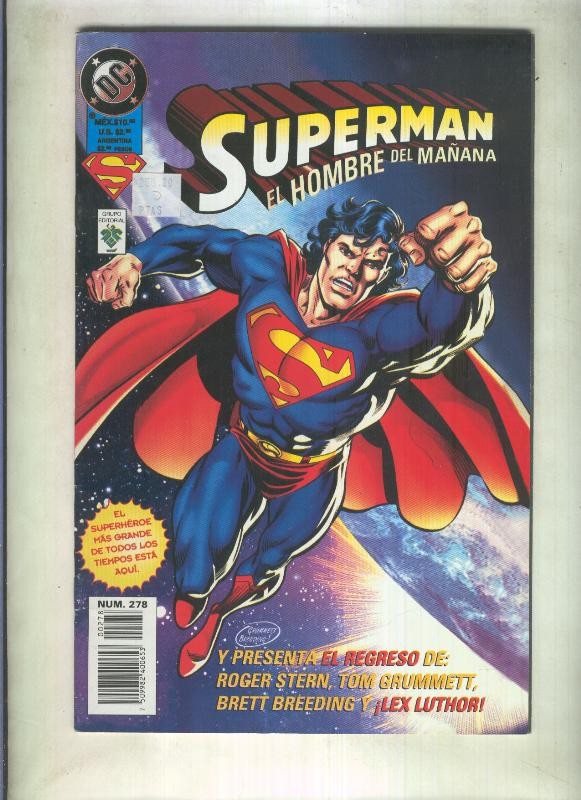 Superman numero 278: El hombre del mañana